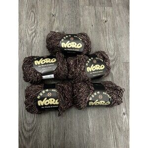 NORO SILK GARDEN SOCK YARN 5 Skeins-108 Yards ea Wool/Silk/Nylon/Mohair Color 86